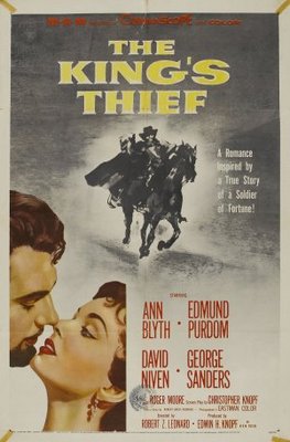 The King's Thief movie poster (1955) calendar