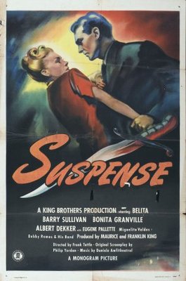 Suspense movie poster (1946) poster