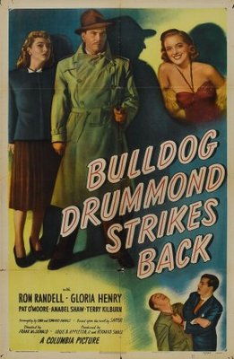Bulldog Drummond Strikes Back movie poster (1947) hoodie