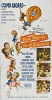 Five Weeks in a Balloon movie poster (1962) Poster MOV_391b65c1