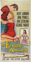 The Female Animal movie poster (1958) t-shirt #MOV_393001d7