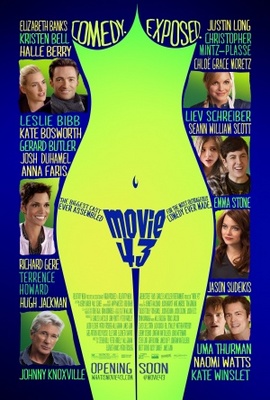 Movie 43 movie poster (2013) tote bag