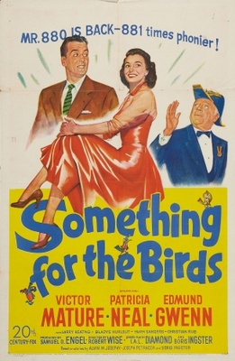 Something for the Birds movie poster (1952) Mouse Pad MOV_395b957c
