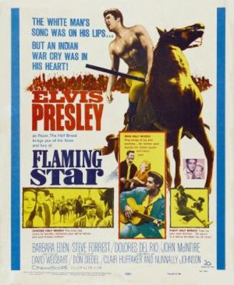 Flaming Star movie poster (1960) calendar