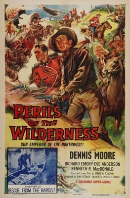Perils of the Wilderness movie poster (1956) mug