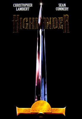 Highlander movie poster (1986) Longsleeve T-shirt