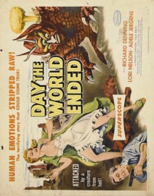 Day the World Ended movie poster (1956) calendar
