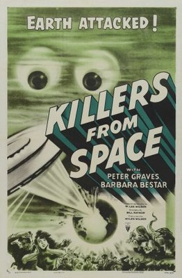 Killers from Space movie poster (1954) Longsleeve T-shirt