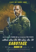 Sabotage movie poster (2014) hoodie #1139238