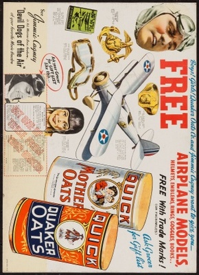 Devil Dogs of the Air movie poster (1935) tote bag