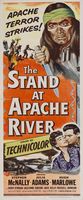 The Stand at Apache River movie poster (1953) Longsleeve T-shirt #630414