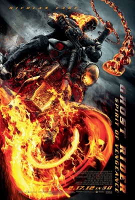 Ghost Rider: Spirit of Vengeance movie poster (2012) Longsleeve T-shirt