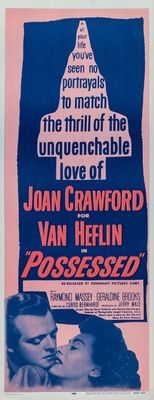 Possessed movie poster (1947) poster