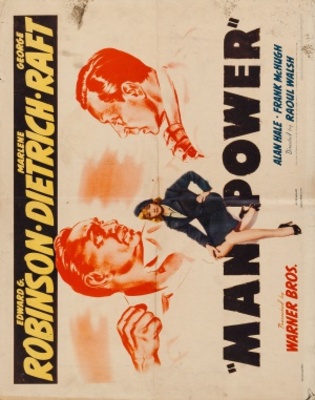 Manpower movie poster (1941) calendar