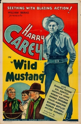 Wild Mustang movie poster (1935) mouse pad