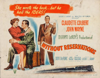 Without Reservations movie poster (1946) tote bag #MOV_3akcj2qx