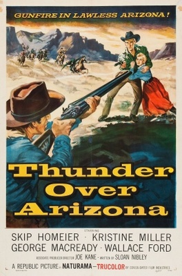 Thunder Over Arizona movie poster (1956) hoodie