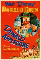 Donald Applecore movie poster (1952) Longsleeve T-shirt #639245