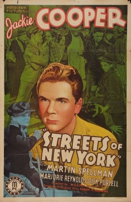 Streets of New York movie poster (1939) poster