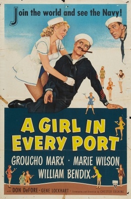 A Girl in Every Port movie poster (1952) Poster MOV_3b4d0920