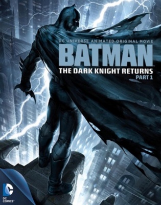 Batman: The Dark Knight Returns, Part 1 movie poster (2012) tote bag