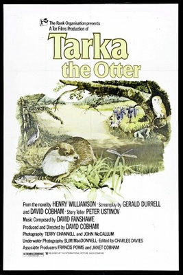 Tarka the Otter movie poster (1979) mouse pad