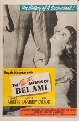 The Private Affairs of Bel Ami movie poster (1947) Poster MOV_3b943e82