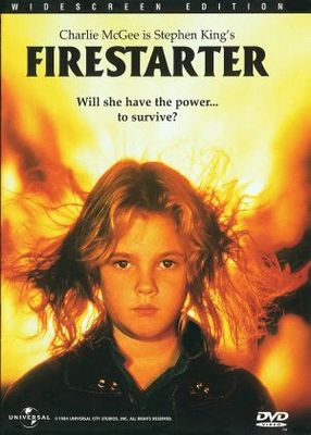 Firestarter movie poster (1984) Tank Top