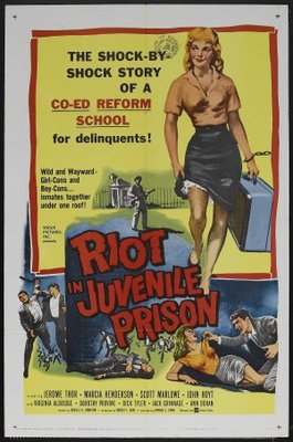 Riot in Juvenile Prison movie poster (1959) Mouse Pad MOV_3bb1606e