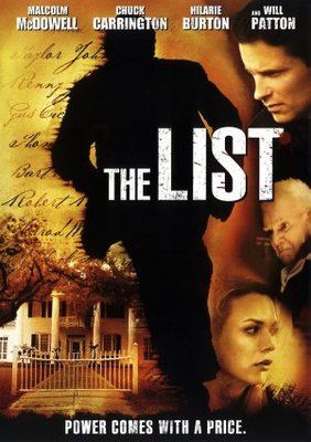 The List movie poster (2007) poster