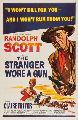 The Stranger Wore a Gun movie poster (1953) mouse pad