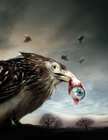 Flu Bird Horror movie poster (2008) Mouse Pad MOV_3c039c44