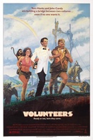 Volunteers movie poster (1985) t-shirt #MOV_3c1c67ef