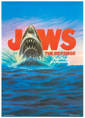 Jaws: The Revenge movie poster (1987) mouse pad