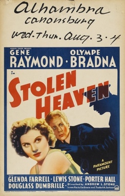 Stolen Heaven movie poster (1938) hoodie