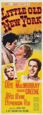 Little Old New York movie poster (1940) calendar