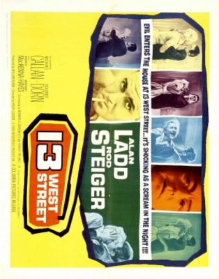 13 West Street movie poster (1962) hoodie