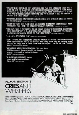 Viskningar och rop movie poster (1972) poster
