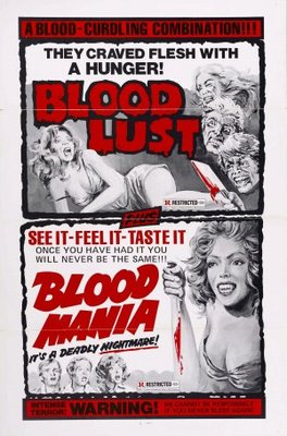 Bloodlust! movie poster (1961) mouse pad