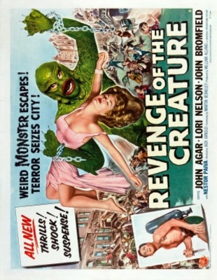 Revenge of the Creature movie poster (1955) Poster MOV_3cc1f11e
