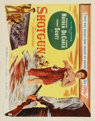 Shotgun movie poster (1955) poster