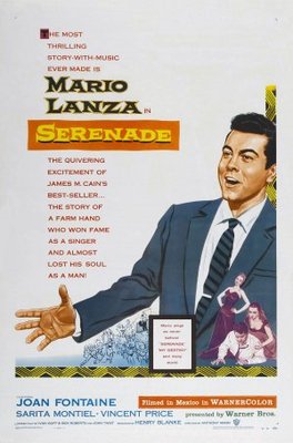 Serenade movie poster (1956) mouse pad