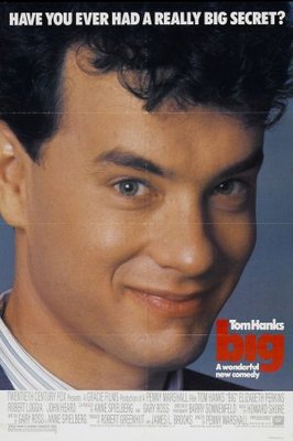 Big movie poster (1988) Sweatshirt