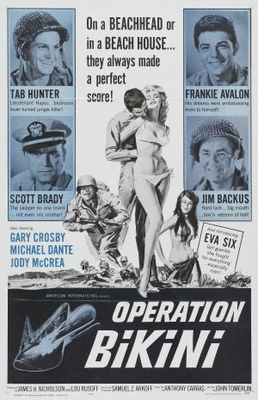 Operation Bikini movie poster (1963) hoodie