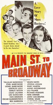 Main Street to Broadway movie poster (1953) Poster MOV_3d6419bb