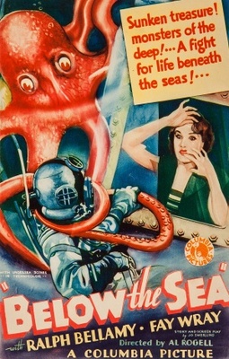 Below the Sea movie poster (1933) poster