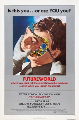 Futureworld movie poster (1976) tote bag