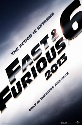 The Fast and the Furious 6 movie poster (2013) hoodie