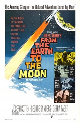 From the Earth to the Moon movie poster (1958) poster