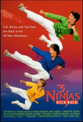 3 Ninjas Kick Back movie poster (1994) Longsleeve T-shirt
